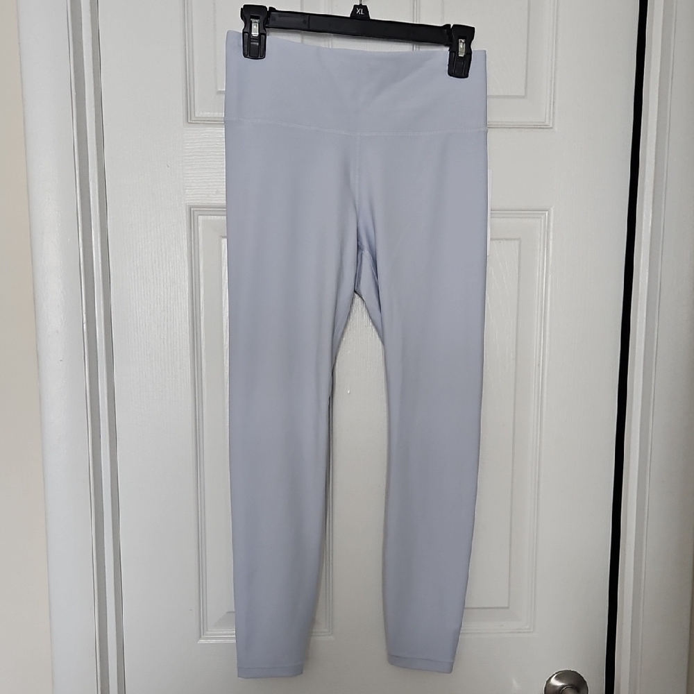 Athleta Womens Soft Light Blue Leggings